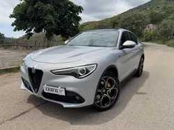 Bianco lunare Usata 2020 Alfa Romeo Stelvio Sprint SUV | 24.900 € (Buon prezzo)