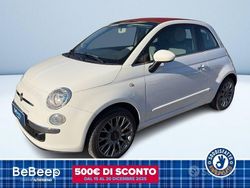 Bianco pastello Usata 2013 Fiat 500C Lounge Cabrio | 8500 € (Buon prezzo)