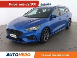 Blu Usata 2021 Ford Focus ST-Line Station wagon | 18.599 € (Cara)