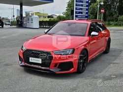 Rosso Usata 2018 Audi RS4 Design Station wagon | 49.000 € (Ottimo prezzo)