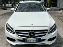 Bianco Usata 2017 Mercedes C200 Exclusive Tre volumi | 16.200 € (Molto cara)