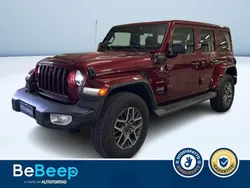 Rosso metallizzato Usata 2021 Jeep Wrangler Unlimited Sahara SUV | 53.100 € (Buon prezzo)