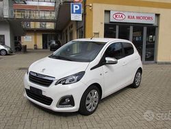 Bianco Usata 2021 Peugeot 108 Style Due volumi | 12.500 € (Molto cara)