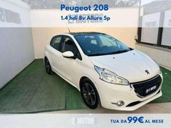 Bianco Usata 2015 Peugeot 208 Allure Due volumi | 6500 € (Buon prezzo)