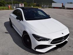 Bianco Usata 2023 Mercedes CLA200 AMG Line Premium Plus Coupé | 42.990 € (Molto cara)