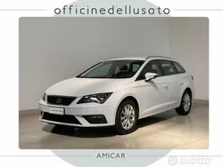 Bianco Usata 2020 Seat Leon ST Business Station wagon | 14.500 € (Buon prezzo)