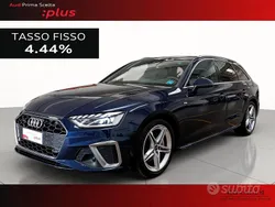 Blu navarra metallizzato Usata 2024 Audi A4 S-Line Station wagon | 42.500 € (Buon prezzo)