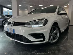 Bianco(met.) Usata 2018 VW Golf VII R-line BlueMotion Tre volumi | 18.000 € (Cara)