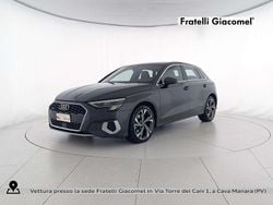 Grigio manhattan metallizzato Usata 2021 Audi A3 Advanced Tre volumi | 29.300 € (Buon prezzo)
