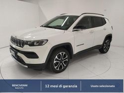 Bianco Usata 2021 Jeep Compass Limited SUV | 19.500 € (Cara)