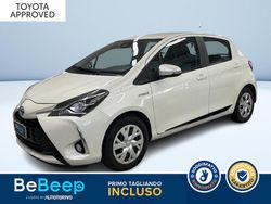 Bianco pastello Usata 2018 Toyota Yaris Hybrid Active | 13.300 € (Buon prezzo)