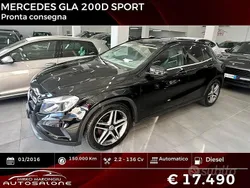 Nero Usata 2016 Mercedes GLA200 SUV | 17.490 € (Buon prezzo)