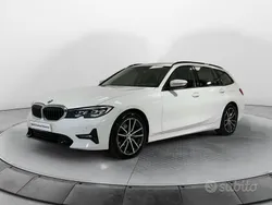 Alpin white / pastello Usata 2021 BMW 318 Sport Line Station wagon | 24.700 € (Cara)