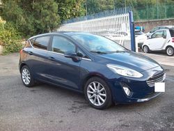 Blu Usata 2017 Ford Fiesta Titanium Tre volumi | 8400 € (Ottimo prezzo)