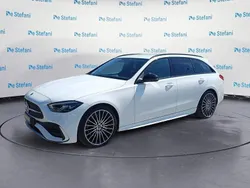 Bianco Usata 2021 Mercedes C220 Premium Station wagon | 33.500 € (Buon prezzo)