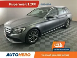 Grigio Usata 2018 Mercedes C220 Station wagon | 20.099 € (Buon prezzo)