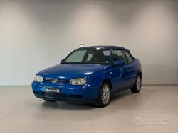 Blu/azzurro Usata 2000 VW Golf Cabriolet Highline Cabrio | 5000 € (Buon prezzo)