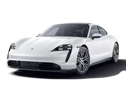 Bianco carrara Usata 2021 Porsche Taycan Tre volumi | 64.000 € (Buon prezzo)