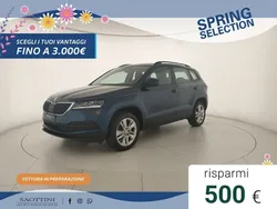 0f blu lava metallizzato Usata 2021 Skoda Karoq Executive SUV | 19.400 € (Ottimo prezzo)