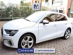 Bianco Usata 2022 Audi A3 Sportback Advanced Due volumi | 31.900 € (Buon prezzo)