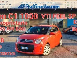 Rosso Usata 2015 Citroën C1 Feel Due volumi | 7900 € (Buon prezzo)