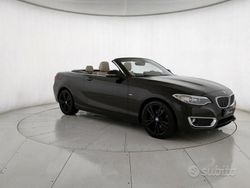 Nero Usata 2016 BMW 220 Sport Line Cabrio | 24.500 € (Cara)