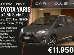 Grigio Usata 2017 Toyota Yaris Hybrid Style Tre volumi | 11.950 € (Buon prezzo)