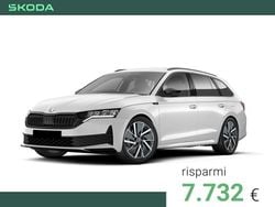 Bianco luna metallizzato Nuova 2025 Skoda Octavia SportLine Station wagon | 36.800 € (Molto cara)