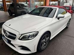 Bianco Usata 2020 Mercedes C180 AMG line Cabrio | 30.900 € (Buon prezzo)