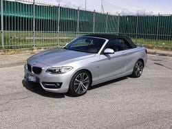 Argento Usata 2016 BMW 220 Sport Line Cabrio | 19.200 € (Buon prezzo)