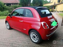 Rosso Usata 2014 Fiat 500C Lounge Cabrio | 7700 € (Buon prezzo)
