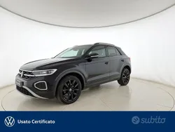 Deep black perlato Usata 2022 VW T-Roc Style SUV | 24.300 € (Buon prezzo)