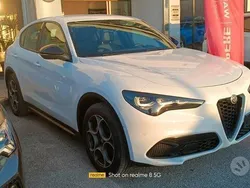 Bianco Usata 2023 Alfa Romeo Stelvio Sprint SUV | 32.900 € (Super prezzo)