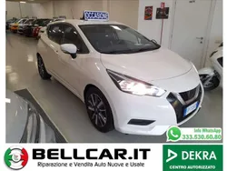 Bianco Usata 2018 Nissan Micra Visia Due volumi | 10.900 € (Buon prezzo)