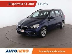 Blu/azzurro Usata 2017 BMW 218 Gran Tourer Advantage Monovolume | 13.999 € (Buon prezzo)