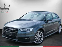Grigio Usata 2015 Audi A3 Sportback Ambition Tre volumi | 17.500 € (Buon prezzo)