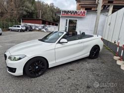 Bianco Usata 2020 BMW 220 Sport Line Cabrio | 19.500 € (Buon prezzo)