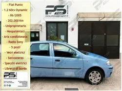 Blu/azzurro Usata 2005 Fiat Punto Dynamic Due volumi | 1500 € (Buon prezzo)