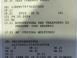 Usata 2008 Jeep Compass SUV | 3500 € (Buon prezzo)