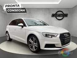 Bianco Usata 2017 Audi A3 Sportback Sport Tre volumi | 19.490 € (Buon prezzo)
