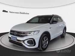 Bianco/tetto nero Usata 2023 VW T-Roc R-line SUV | 24.500 € (Buon prezzo)
