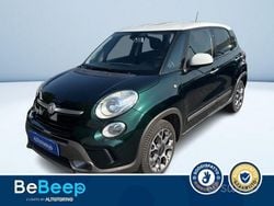 Verde metallizzato Usata 2014 Fiat 500L Trekking Monovolume | 9700 € (Buon prezzo)