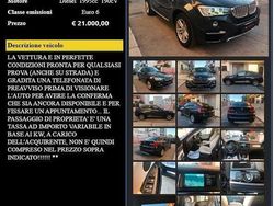 Nero Usata 2015 BMW X4 xLine SUV | 18.900 € (Buon prezzo)