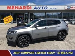 Grigio met Usata 2017 Jeep Compass Limited SUV | 14.400 € (Ottimo prezzo)