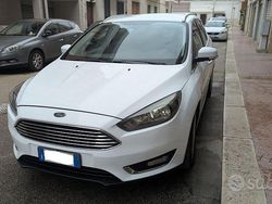 Bianco Usata 2017 Ford Focus Titanium S Station wagon | 8300 € (Buon prezzo)