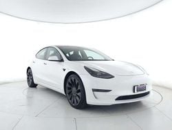 Bianco Usata 2022 Tesla Model 3 Performance Tre volumi | 32.990 € (Buon prezzo)