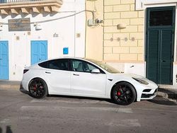 Bianco Usata 2021 Tesla Model 3 Performance Tre volumi | 33.000 €