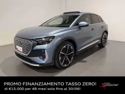 Blu geyser metallizzato Usata 2021 Audi Q4 e-tron S-Line SUV | 36.500 € (Ottimo prezzo)