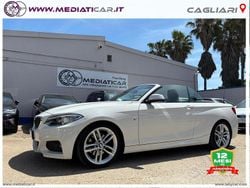 Bianco Usata 2016 BMW 220 M Sport Cabrio | 23.400 € (Molto cara)