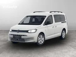 Bianco candy Nuova 2025 VW Caddy Maxi Life Monovolume | 39.328 € (Molto cara)